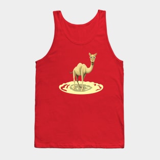 Camel Cartoon Art for Kids, Little Boys and Girls Tank Top